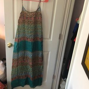 Urban Outfitters Maxi floral beach cover up